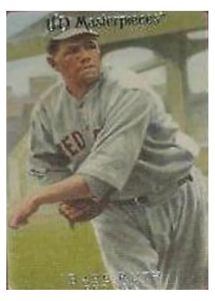2007 Upper Deck Masterpieces Babe Ruth #22 card