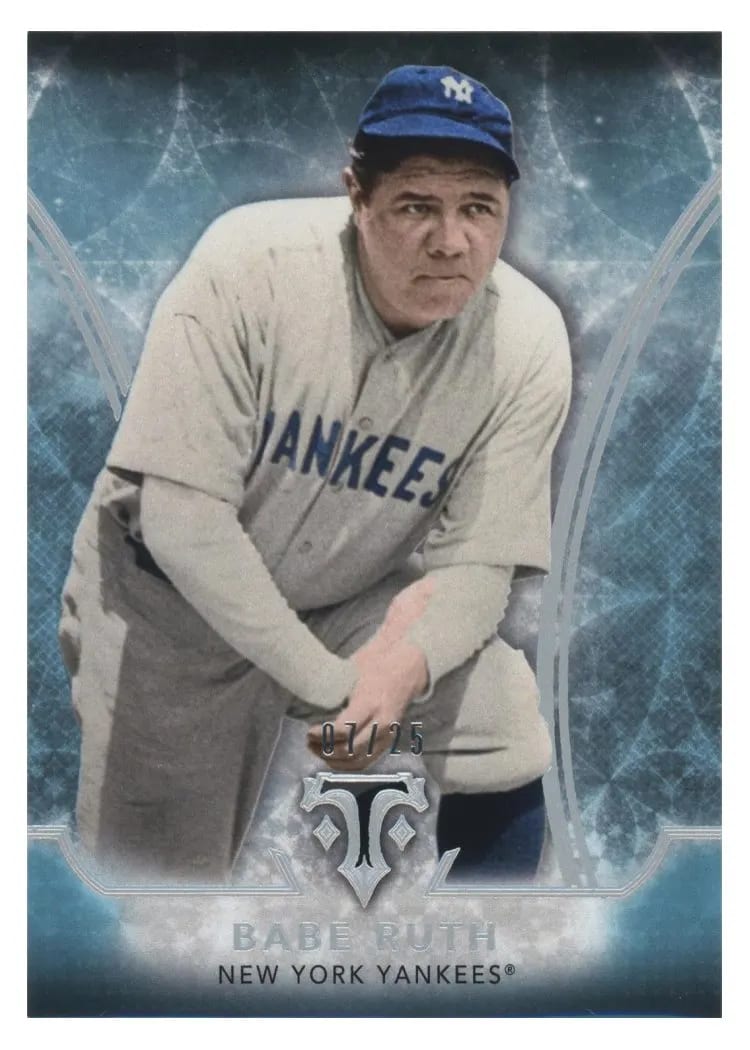 2015 Topps Triple Threads Babe Ruth #1 card