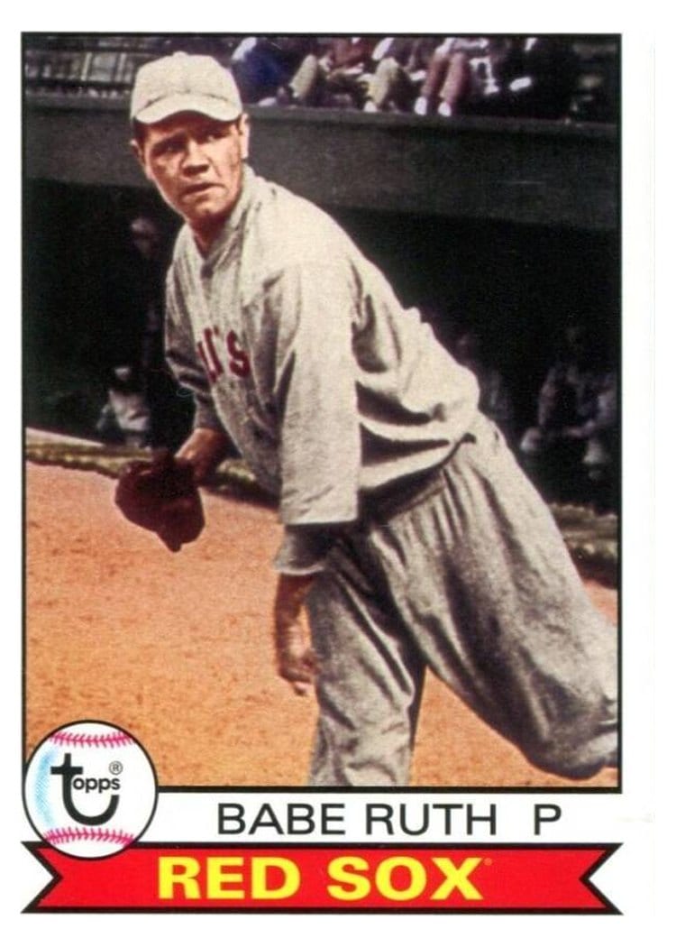 2016 Topps Archives Base Set Babe Ruth #101 card