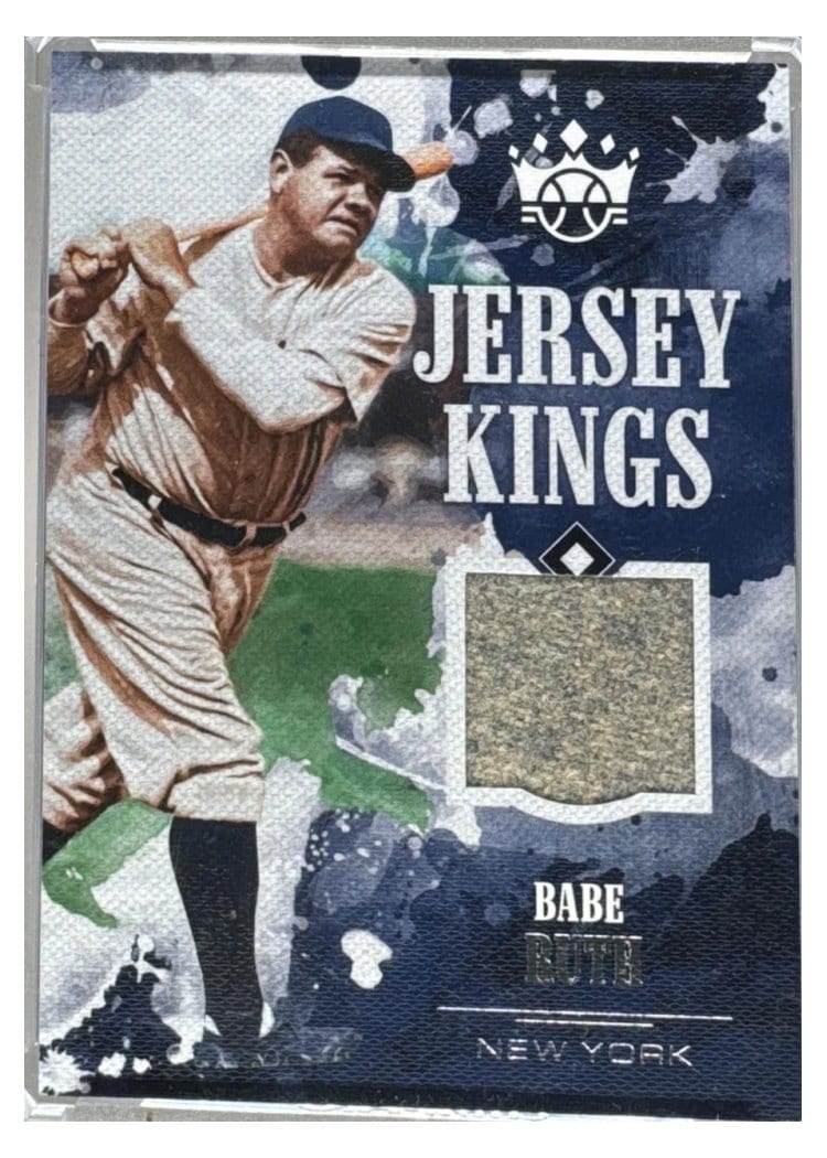 2018 Panini Diamond Kings Jersey Kings Babe Ruth #JK-BR card