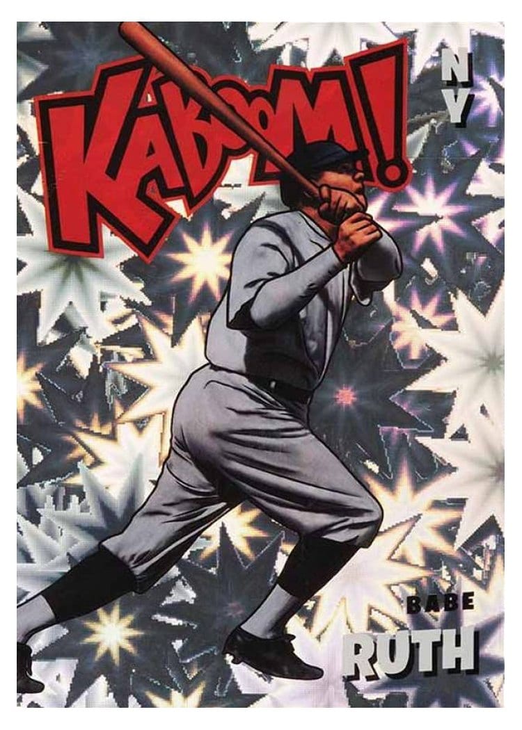2021 Panini Absolute Kaboom Babe Ruth #K20 card
