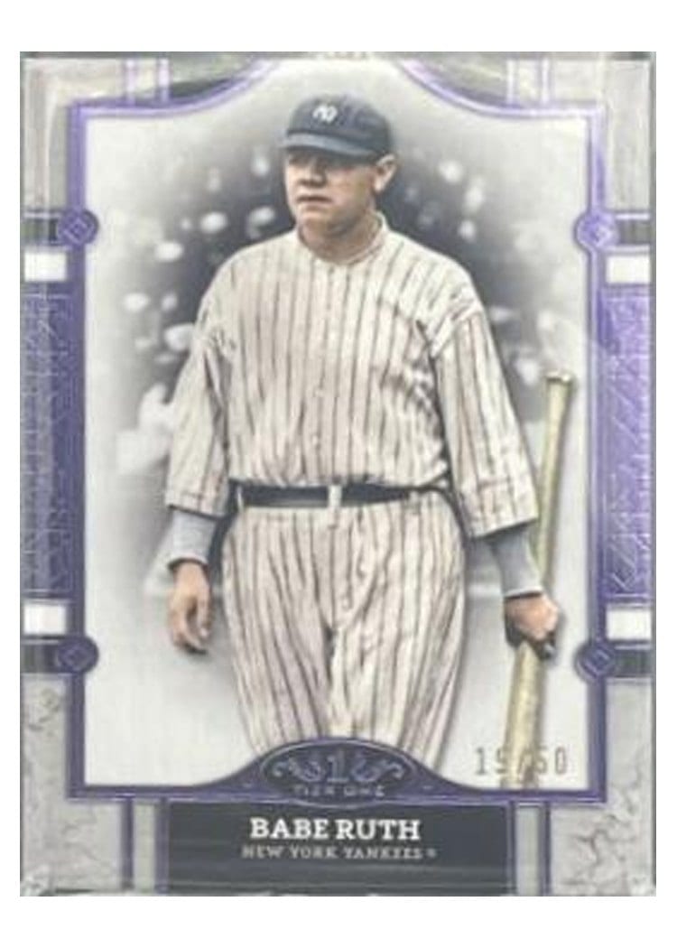 2024 Topps Tier One Base Set Babe Ruth #3 card