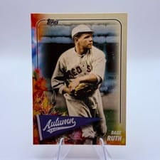 2024 Topps Update Autumn Tales Babe Ruth #AT-22 card