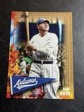 2024 Topps Update Autumn Tales Babe Ruth #AT-32 card