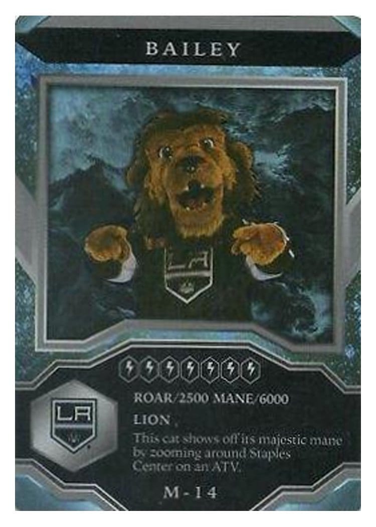 2021-22 Upper Deck MVP Mascot Gaming Cards Bailey #M-14 card