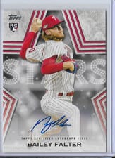 2023 Topps Baseball Stars Autographs (Series 2) Bailey Falter #BSA-BF card