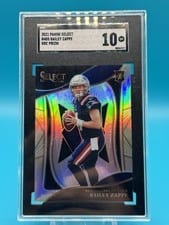 2021 Panini Select Bailey Zappe #405 card