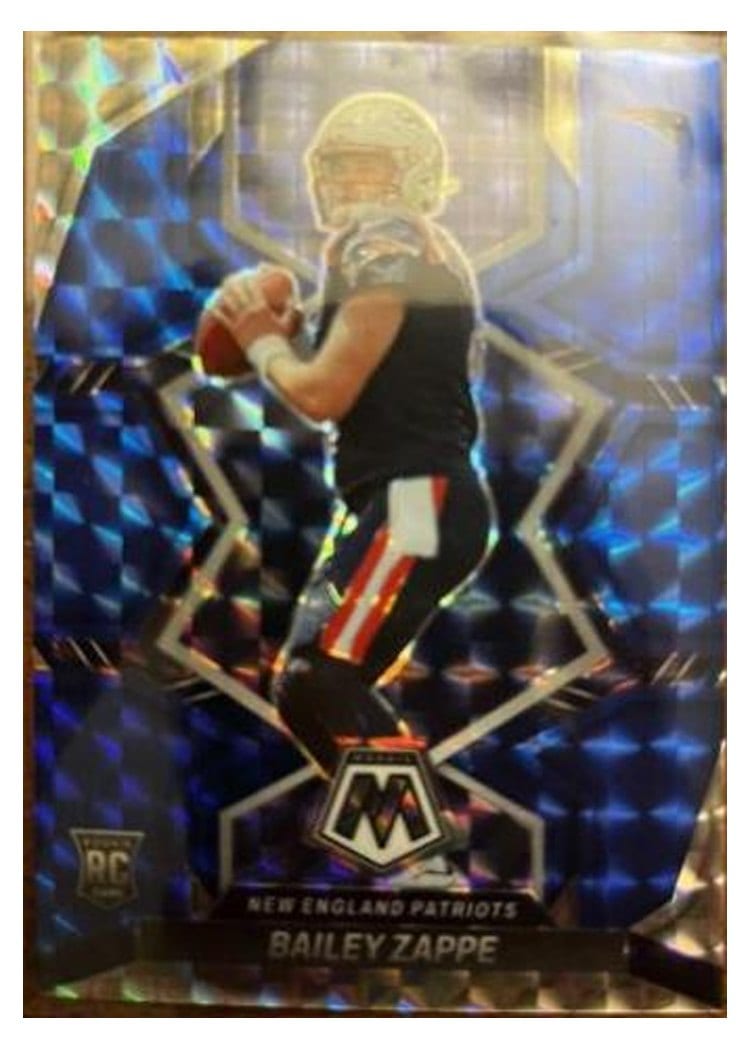 2022 Panini Mosaic Bailey Zappe #321 card