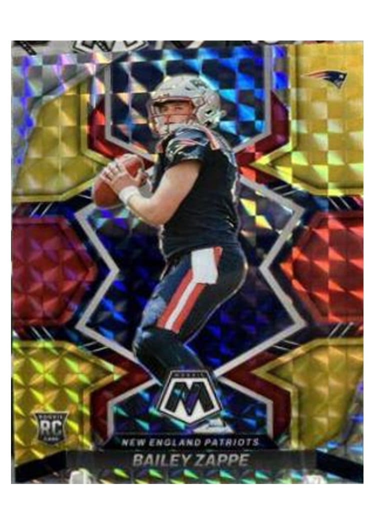 2022 Panini Mosaic Bailey Zappe #321 card