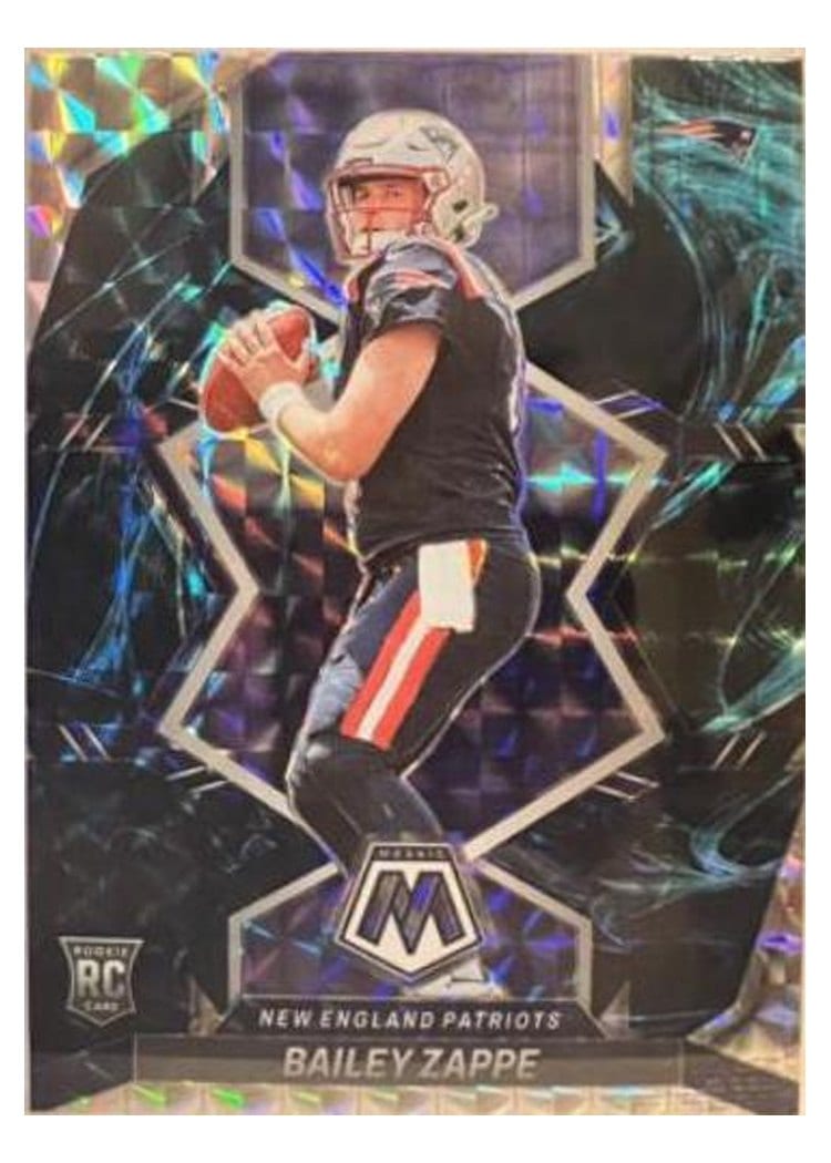 2022 Panini Mosaic Bailey Zappe #321 card