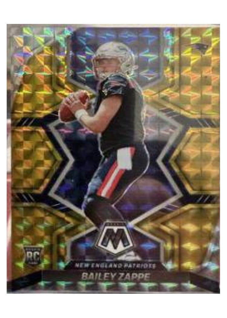 2022 Panini Mosaic Bailey Zappe #321 card