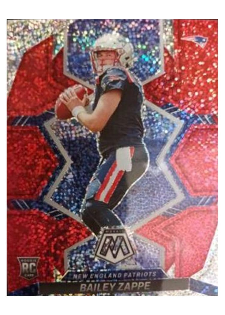 2022 Panini Mosaic Bailey Zappe #321 card