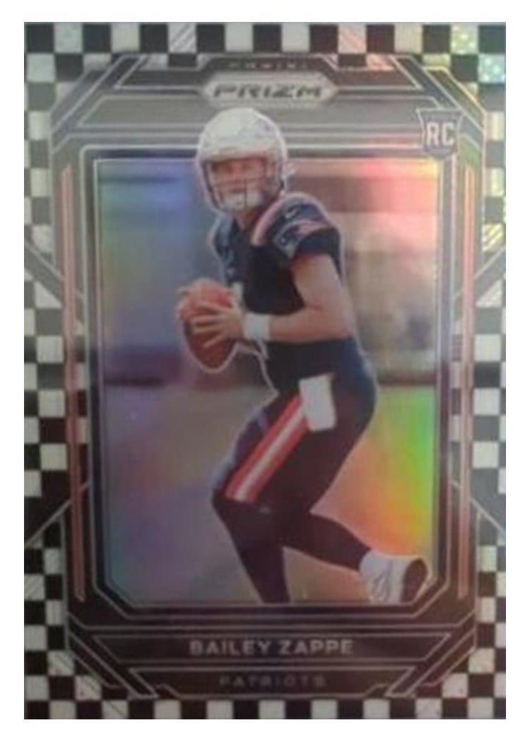 2022 Panini Prizm Bailey Zappe #305 card