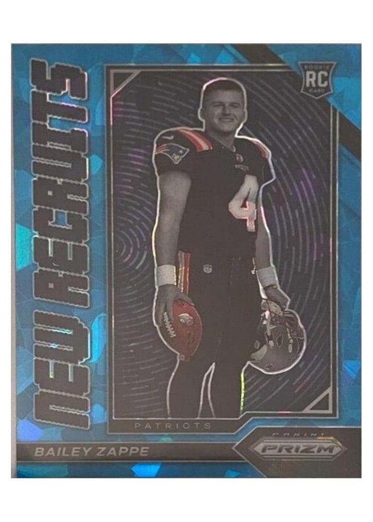 2022 Panini Prizm Bailey Zappe #305 card