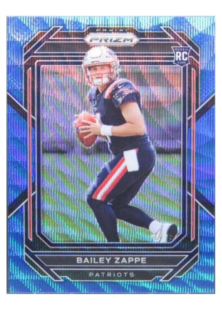 2022 Panini Prizm Bailey Zappe #305 card