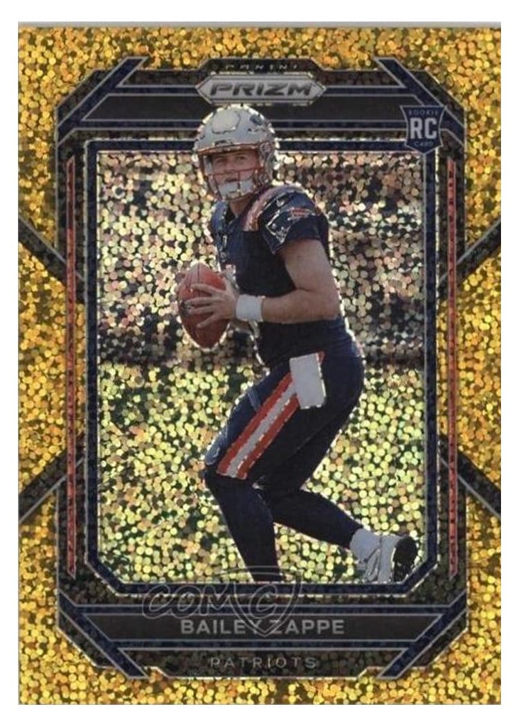 2022 Panini Prizm Bailey Zappe #305 card