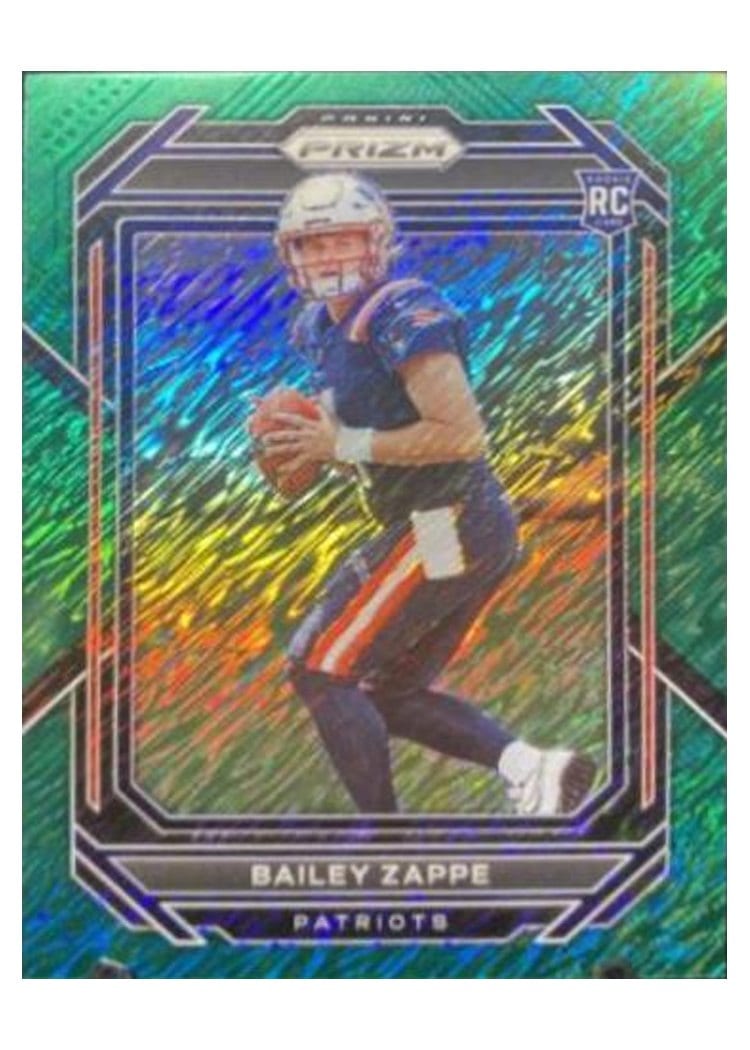 2022 Panini Prizm Bailey Zappe #305 card