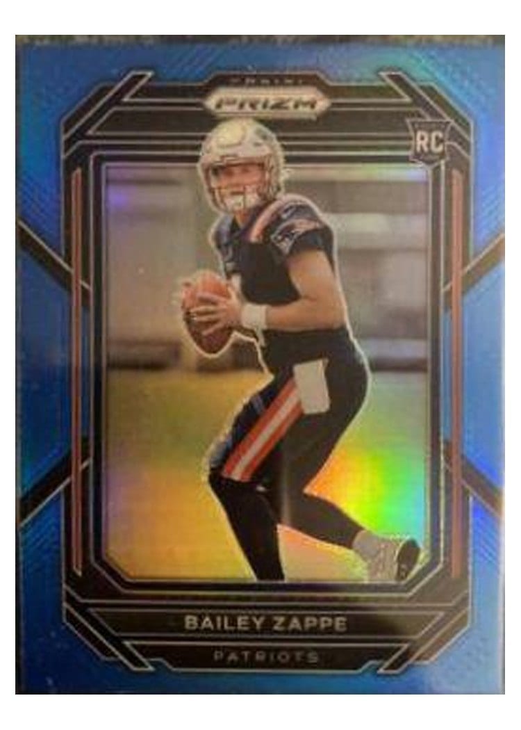 2022 Panini Prizm Bailey Zappe #305 card