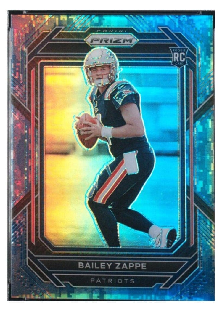 2022 Panini Prizm Bailey Zappe #305 card