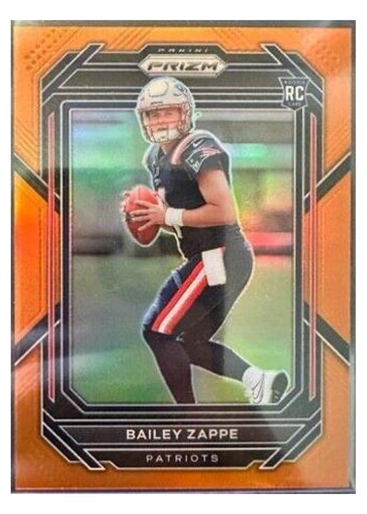 2022 Panini Prizm Bailey Zappe #305 card