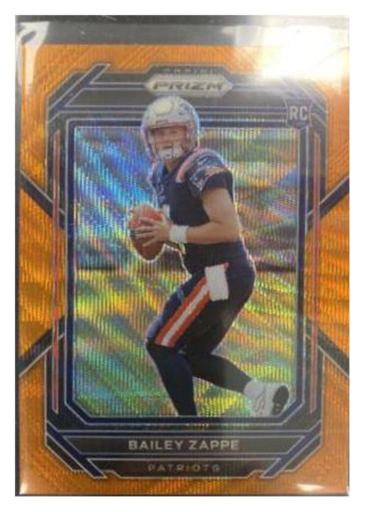 2022 Panini Prizm Bailey Zappe #305 card