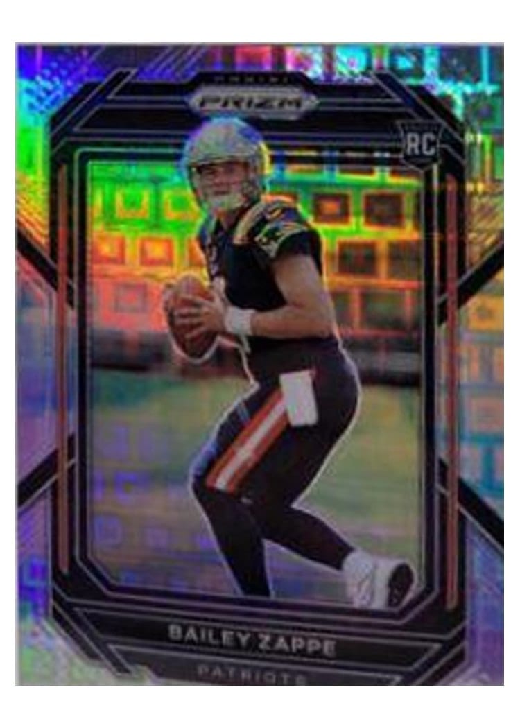 2022 Panini Prizm Bailey Zappe #305 card