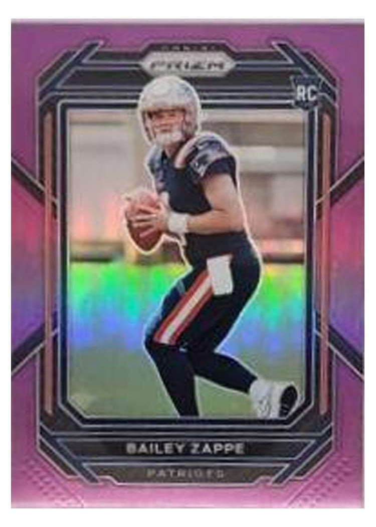 2022 Panini Prizm Bailey Zappe #305 card