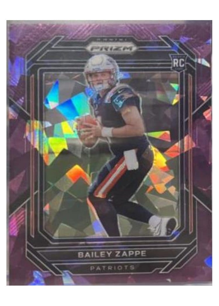 2022 Panini Prizm Bailey Zappe #305 card