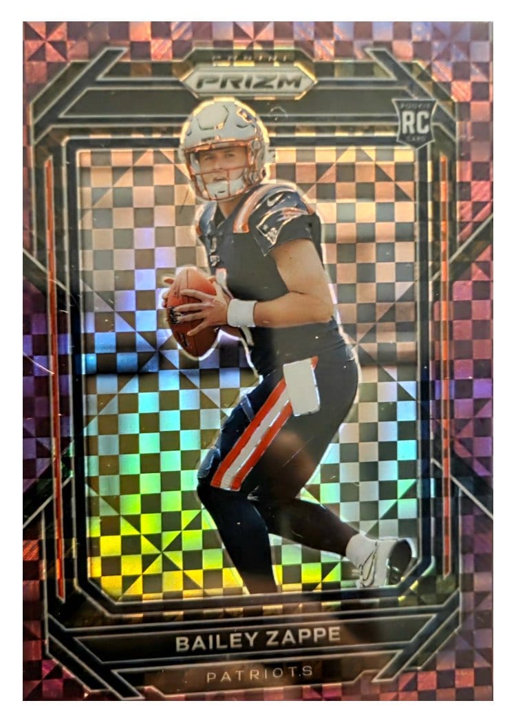 2022 Panini Prizm Bailey Zappe #305 card