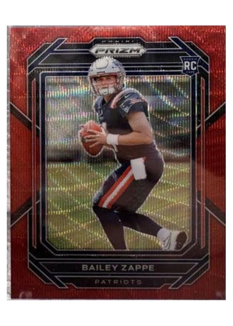 2022 Panini Prizm Bailey Zappe #305 card