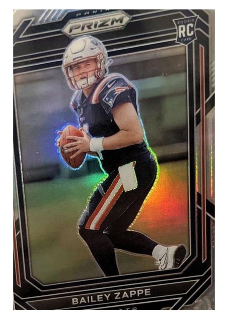 2022 Panini Prizm Bailey Zappe #305 card