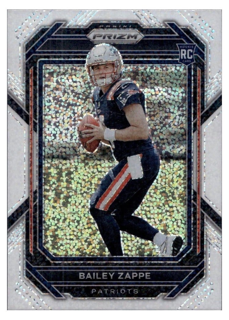 2022 Panini Prizm Bailey Zappe #305 card