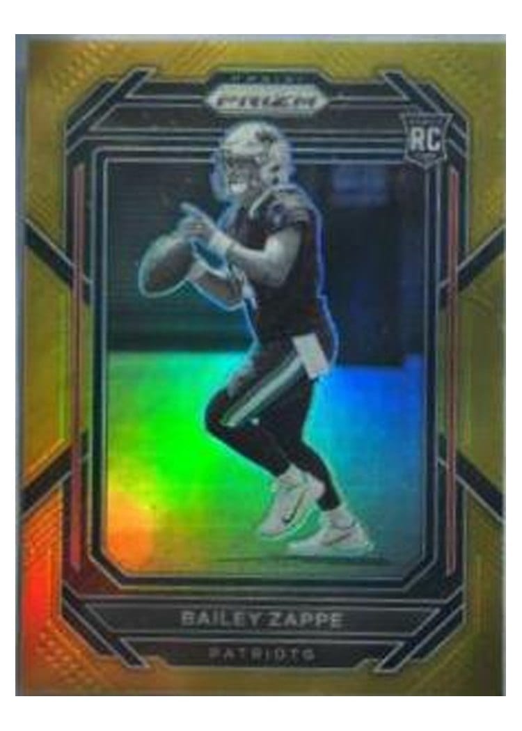 2022 Panini Prizm Bailey Zappe #305 card