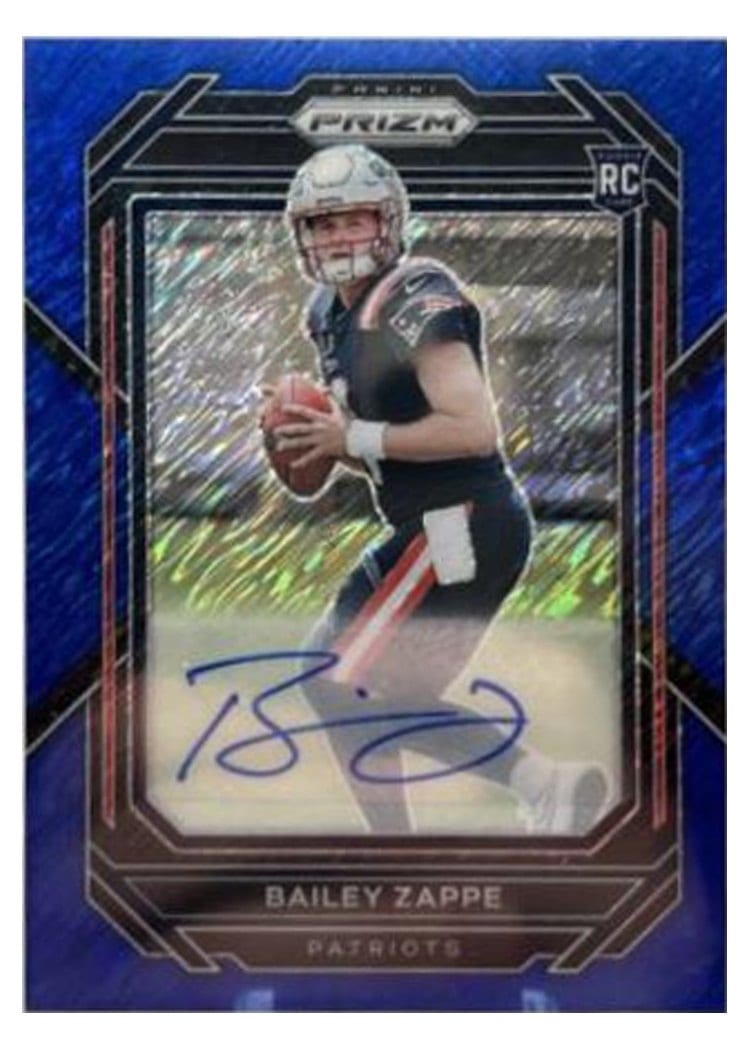 2022 Panini Prizm Bailey Zappe #305 card