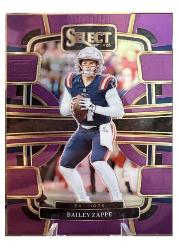 2023 Panini Select Base Set Bailey Zappe #67 card