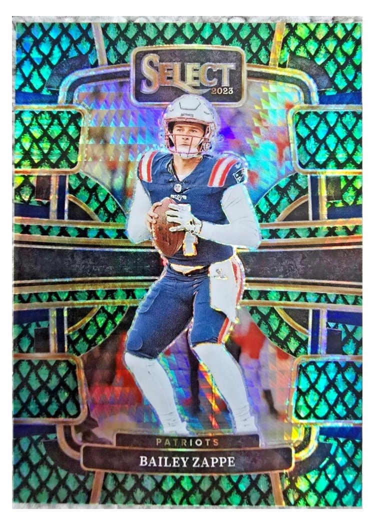 2023 Panini Select Base Set Bailey Zappe #67 card