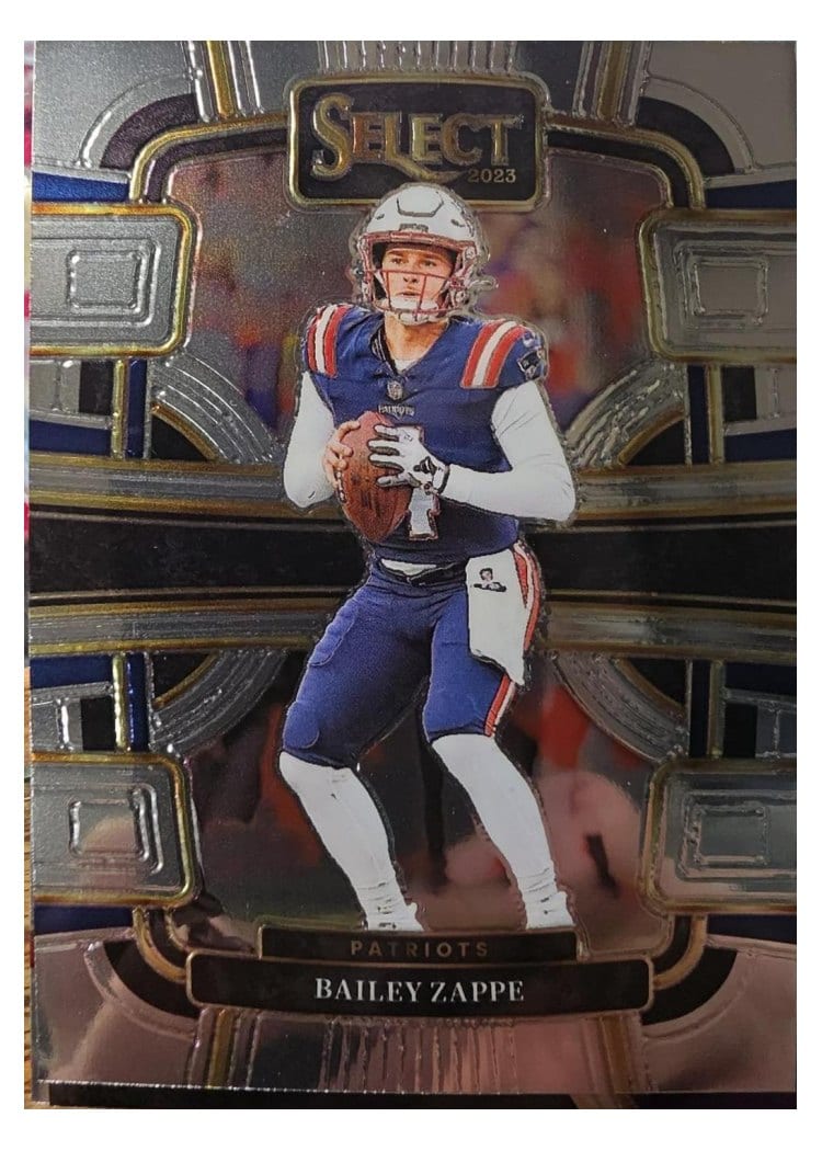 2023 Panini Select Base Set Bailey Zappe #67 card