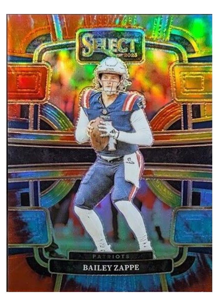 2023 Panini Select Base Set Bailey Zappe #67 card