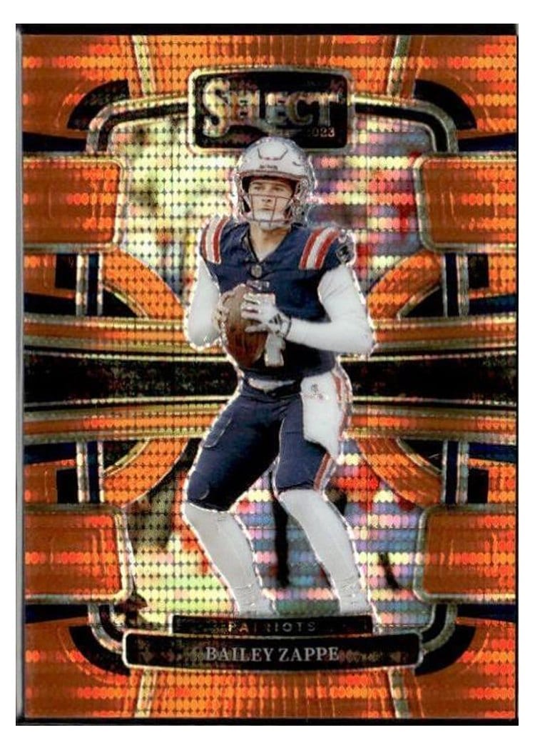 2023 Panini Select Base Set Bailey Zappe #67 card