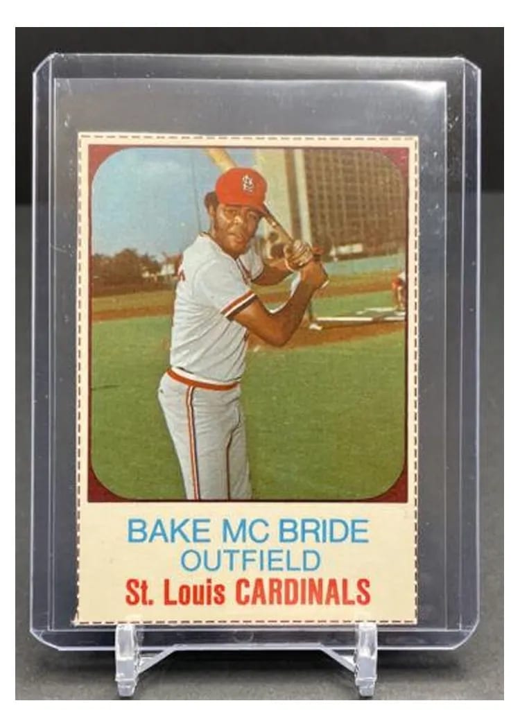 1975 Hostess Bake McBride #41 card