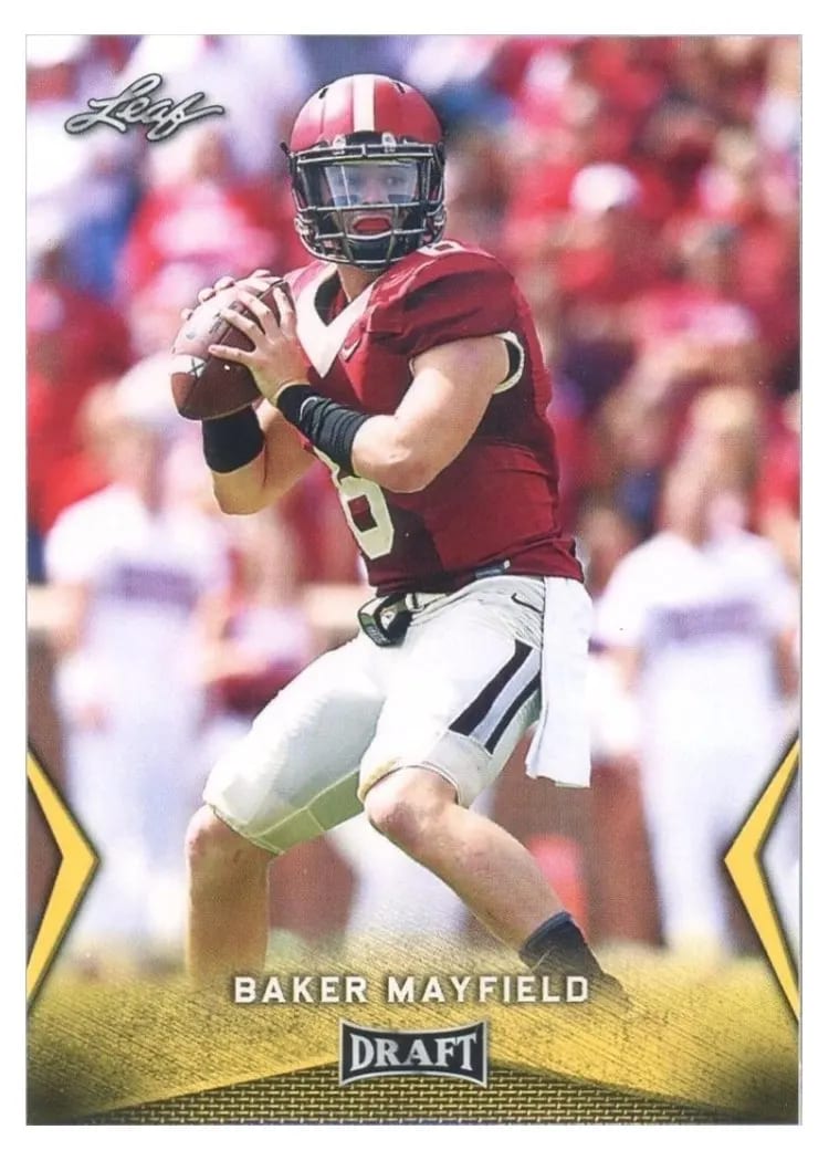2018 Leaf Draft Baker Mayfield #7 card