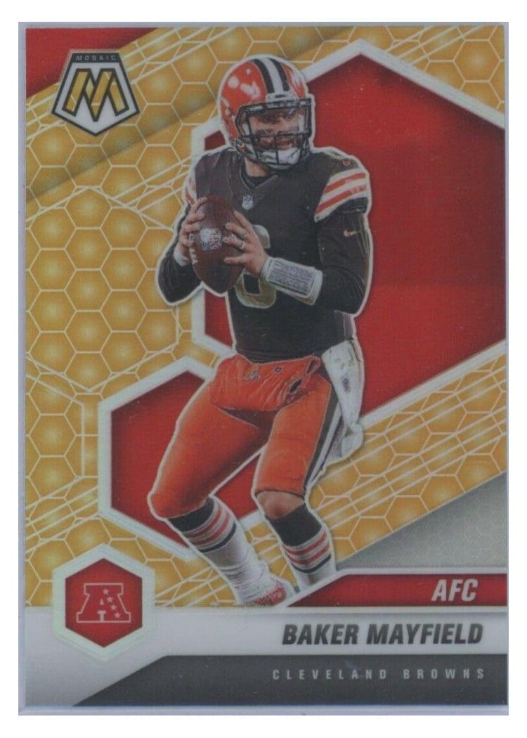 2021 Panini Mosaic Base Set Baker Mayfield #225 card