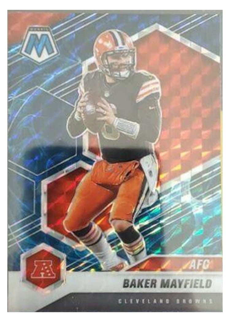 2021 Panini Mosaic Base Set Baker Mayfield #225 card
