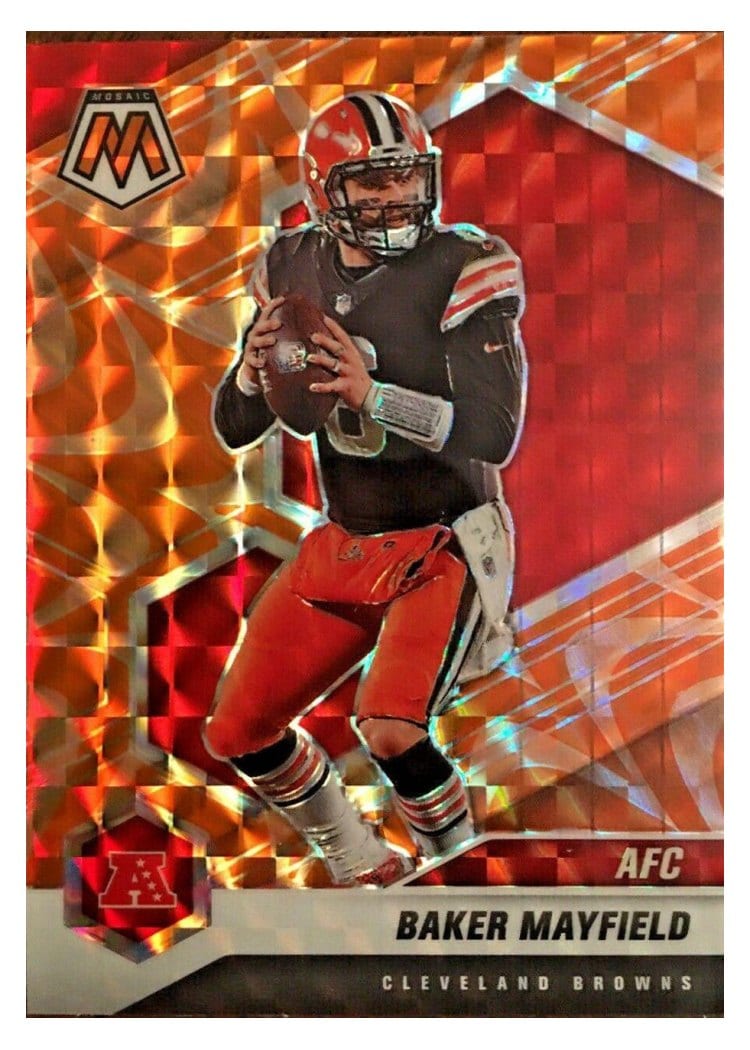 2021 Panini Mosaic Base Set Baker Mayfield #225 card