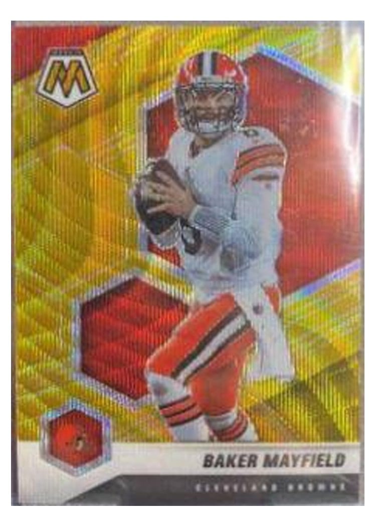 2021 Panini Mosaic Base Set Baker Mayfield #225 card