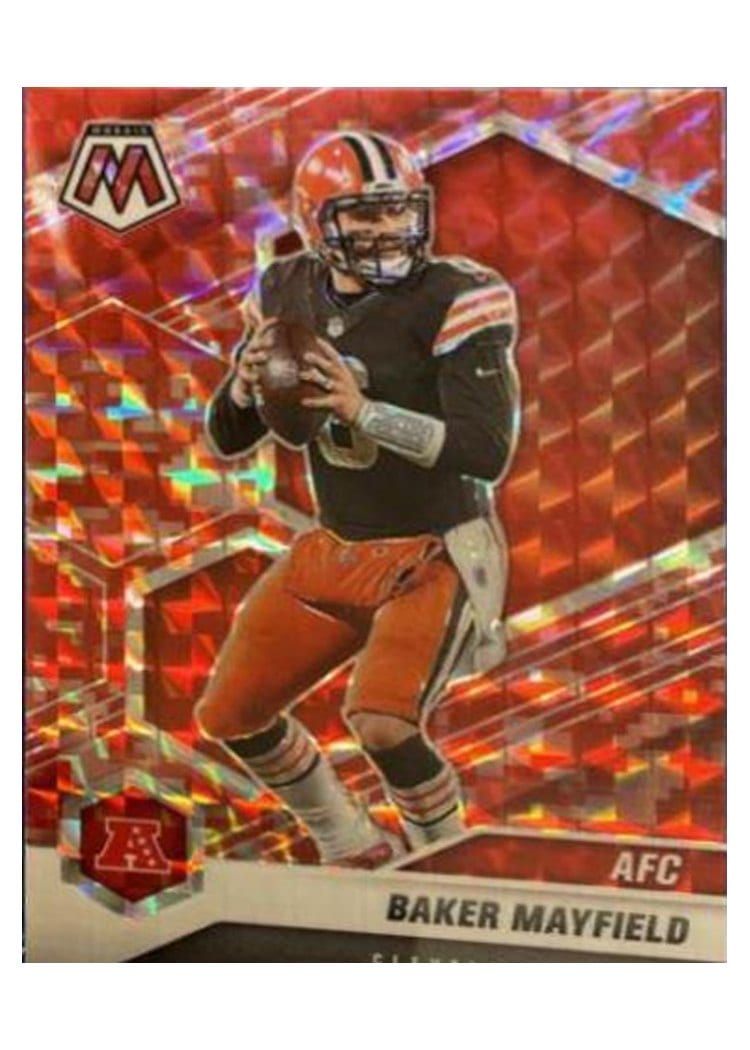 2021 Panini Mosaic Base Set Baker Mayfield #225 card