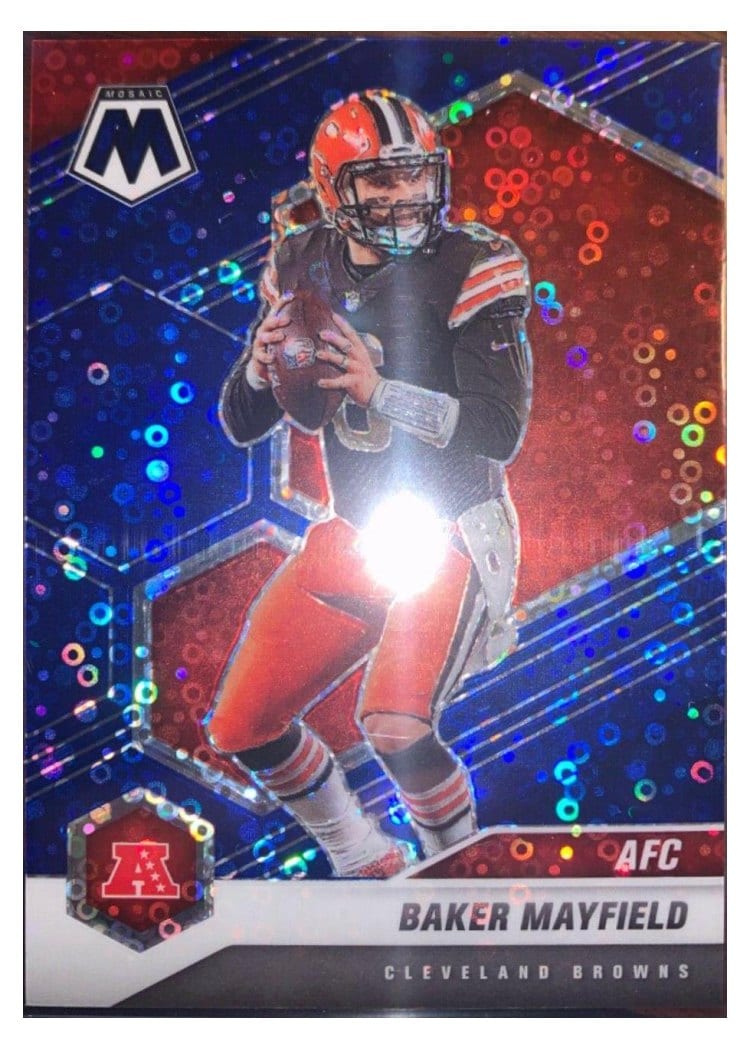 2021 Panini Mosaic Base Set Baker Mayfield #225 card