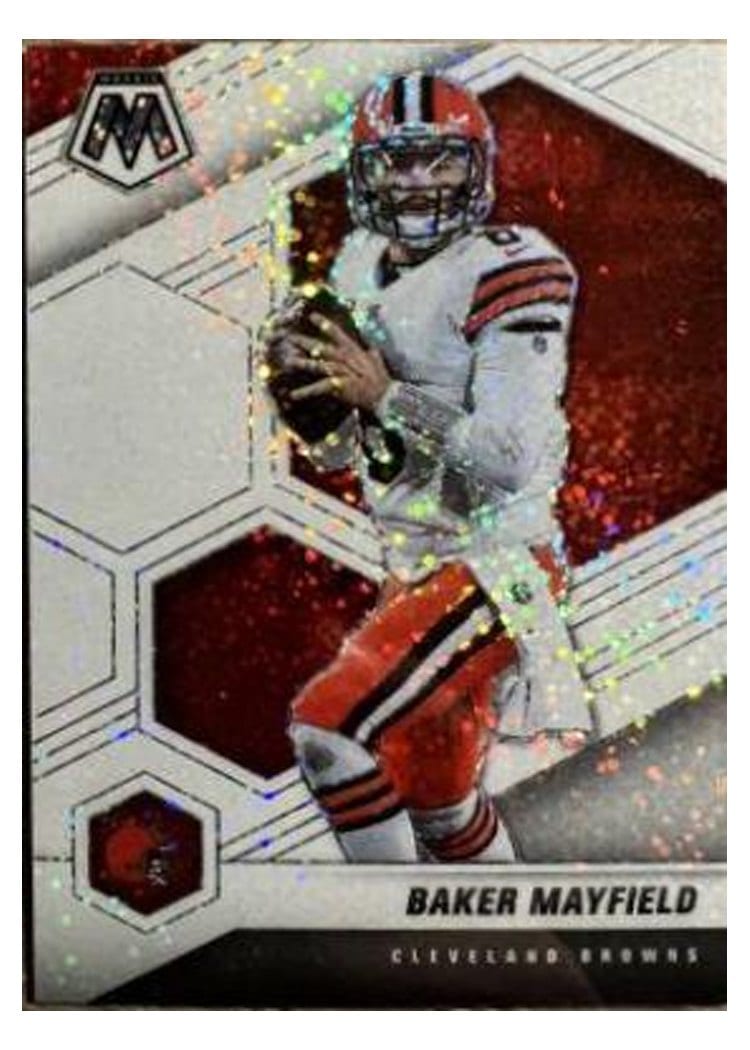 2021 Panini Mosaic Base Set Baker Mayfield #52 card
