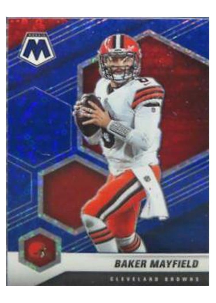 2021 Panini Mosaic Base Set Baker Mayfield #52 card