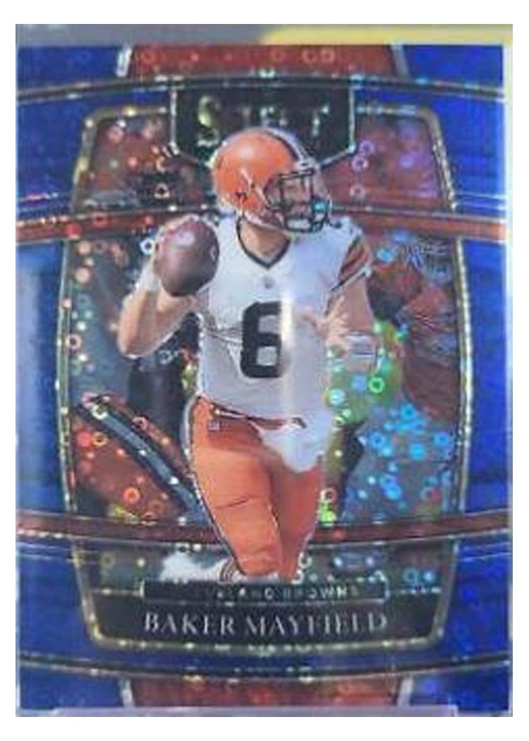 2021 Panini Select Base Set Baker Mayfield #10 card